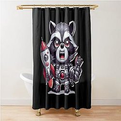 ROCKET RACCOON Shower Curtain