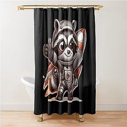 ROCKET RACCOON Shower Curtain