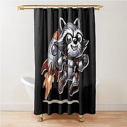 ROCKET RACCOON Shower Curtain