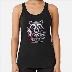 ROCKET RACCOON Racerback Tank Top