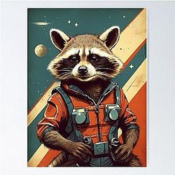 Rocket Raccoon Poster