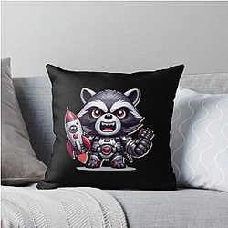 ROCKET RACCOON Throw Pillow
