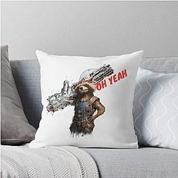 Rocket Raccoon Avengers Throw Pillow