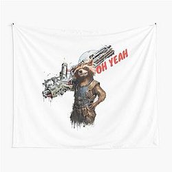 Rocket Raccoon Avengers Tapestry