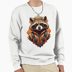 Rocket Raccoon Pullover Sweatshirt