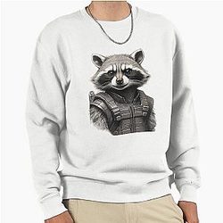 Rocket Raccoon Pullover Sweatshirt