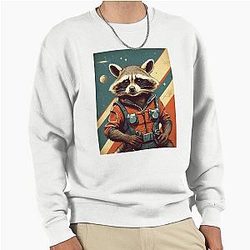 Rocket Raccoon Pullover Sweatshirt