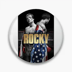 Rocky Fan Art Rocky Pins