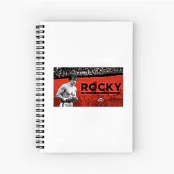 Rocky Merch Collection Rocky Notebook