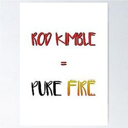 Hot Rod Rod Kimble Pure Fire Poster