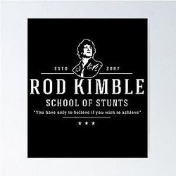 Rod Kimble School of Stunts Poster
