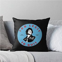 Too Legit to Quit Rod Kimble Stuntman Throw Pillow