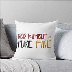 Hot Rod - Kimble Pure Fire Throw Pillow