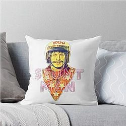 Rod Kimble Stuntman Throw Pillow