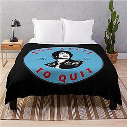 Too Legit to Quit - Rod Kimble Stuntman Throw Blanket