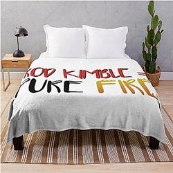 Hot Rod Rod Kimble Pure Fire Throw Blanket