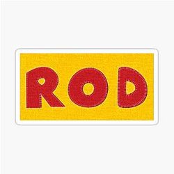 Rod Kimble Hot Rod Cape Sticker