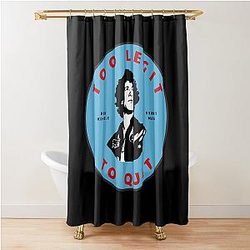 Too Legit To Quit Rod Kimble Stuntman Shower Curtain