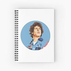 Hot Rod Spiral Notebook