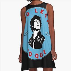 Too Legit to Quit - Rod Kimble Stuntman A-Line Dress