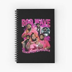 Rod Wave Redemption Experience Concert Spiral Notebook