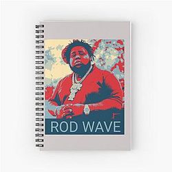 Rod Wave Spiral Notebook