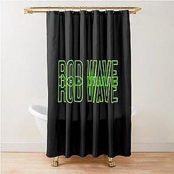 Rod Wave Shower Curtain