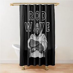 Rod Wave Shower Curtain