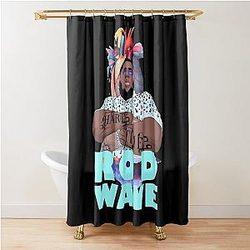 Rod Wave Shower Curtain