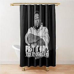 Rod Wave First Hurts Shower Curtain