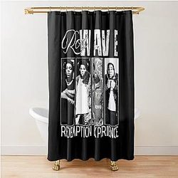 Rod Wave Vintage Fan Art Shower Curtain