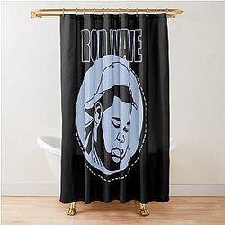 Rod Wave Blue Shower Curtain