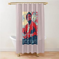 Rod Wave Shower Curtain