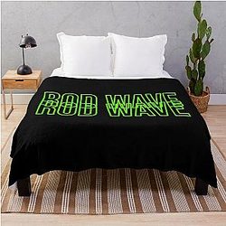 Rod Wave Throw Blanket