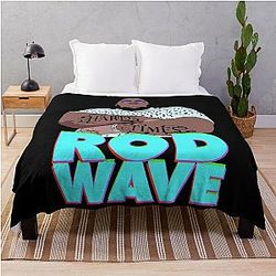 Rod Wave Throw Blanket