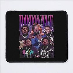 Retro Rod Wave Mouse Pad