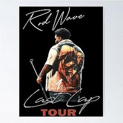 Rod Wave Last Tour Music Poster