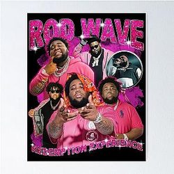 Rod Wave Redemption Experience Concert Poster