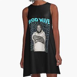 Rod Wave A-Line Dress