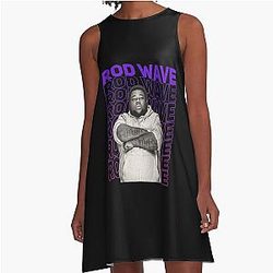 Rod Wave A-Line Dress