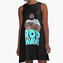 Rod Wave A-Line Dress