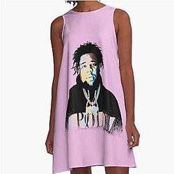 Rod Wave A-Line Dress