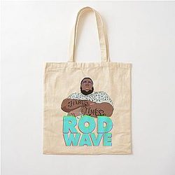 Rod Wave Cotton Tote Bag