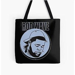 Rod Wave Blue Tote Bag