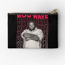 Rod Wave Zipper Pouch