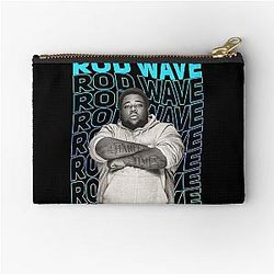 Rod Wave Zipper Pouch