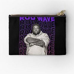 Rod Wave Zipper Pouch
