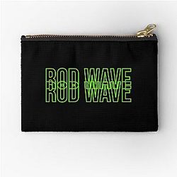 Rod Wave Zipper Pouch