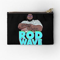 Rod Wave Zipper Pouch