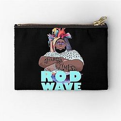 Rod Wave Zipper Pouch